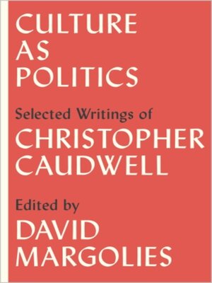 cover image of Culture as Politics